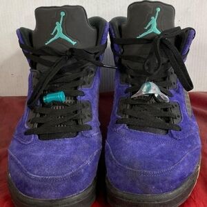 Jordan 5s reto alternate grapes, size 9.5